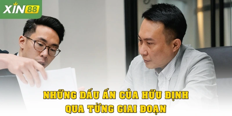 Những dấu ấn của Hữu Định qua từng giai đoạn